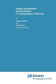 portada impact assessment and evaluation in transportation planning (en Inglés)