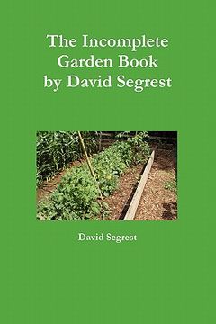portada the incomplete garden book (en Inglés)