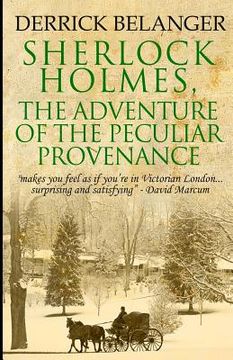 portada Sherlock Holmes: The Adventure of the Peculiar Provenance (in English)