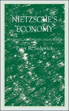 portada nietzsche's economy: modernity, normativity and futurity (en Inglés)