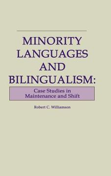 portada minority languages and bilingualism: case studies in maintenance and shift (en Inglés)