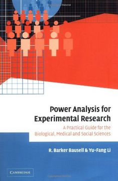 portada Power Analysis Experimental Resrch: A Practical Guide for the Biological, Medical and Social Sciences (en Inglés)