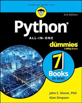 portada Python All-In-One for Dummies (For Dummies: Learning Made Easy) (en Inglés)
