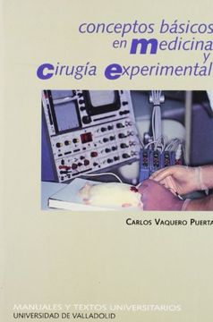 portada Conceptos básicos en medicina y cirugía experimental