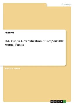 portada ESG Funds. Diversification of Responsible Mutual Funds (en Inglés)
