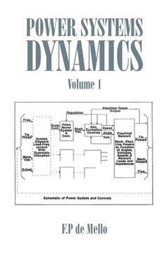 portada Power Systems Dynamics: Volume 1 (en Inglés)