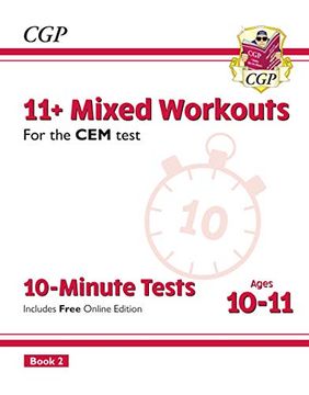 portada New 11+ cem 10-Minute Tests: Mixed Workouts - Ages 10-11 Book 2 (en Inglés)