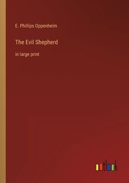 portada The Evil Shepherd: in large print (in English)