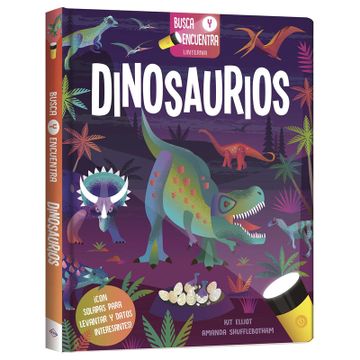 portada Dinosaurios - Busca y Encuentra Linterna
