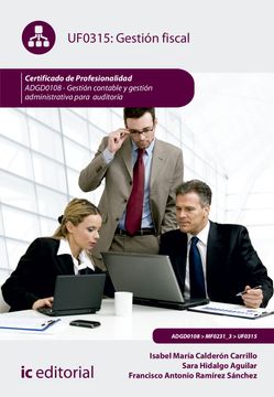 portada Gestión Fiscal. Adgd0108 - Gestión Contable y Gestión Administrativa Para Auditoría (in Spanish)