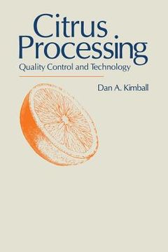 portada Citrus Processing: Quality Control and Technology (in English)