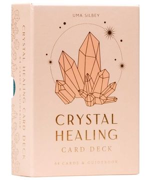 portada Crystal Healing Deck (Self-Care, Healing Crystals, Crystals Deck) [Hardcover ] (in English)