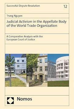 portada Judicial Activism in the Appellate Body of the World Trade Organization (en Inglés)