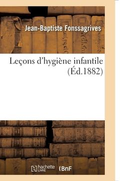 portada Leçons d'Hygiène Infantile (in French)