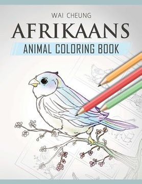 portada Afrikaans Animal Coloring Book (in English)