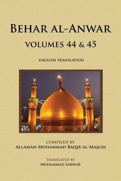 portada Behar Al-Anwar, Volumes 44 & 45 (en Inglés)