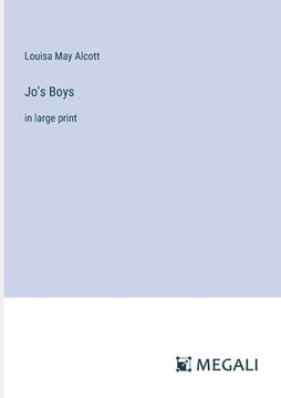 portada Jo's Boys: in large print (in English)