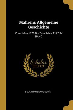 portada Mhrens Allgemeine Geschichte (in German)