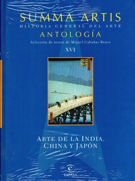 portada Arte de la India, China y Japón. Summa Artis. Antología. Tomo xvi (Nuevo)