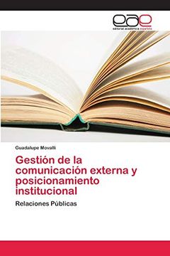 portada Gestión de la Comunicación Externa y Posicionamiento Institucional