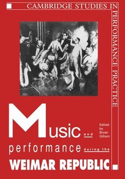 portada Music and Performance (Cambridge Studies in Performance Practice) 