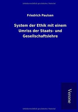 portada System der Ethik mit Einem Umriss der Staats und Gesellschaftslehre (en Alemán)