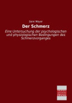 portada Der Schmerz (in German)