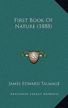 portada first book of nature (1888) (en Inglés)