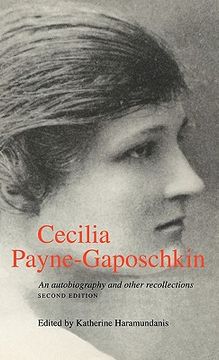 portada Cecilia Payne-Gaposchkin: An Autobiography and Other Recollections (in English)