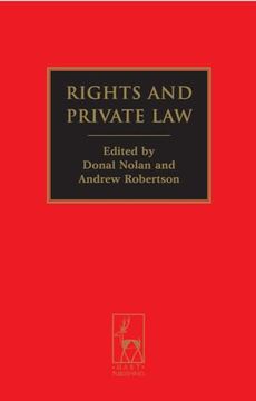 portada Rights and Private Law (en Inglés)