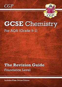 portada New Grade 9-1 Gcse Chemistry: Aqa Revision Guide With Online Edition - Foundation (en Inglés)