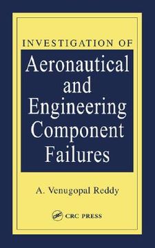 portada investigation of aeronautical and engineering component failures