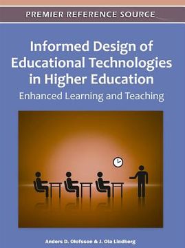 portada informed design of educational technologies in higher education