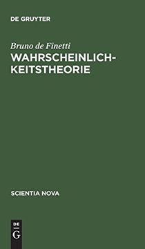 portada Wahrscheinlichkeitstheorie (Scientia Nova) (in German)
