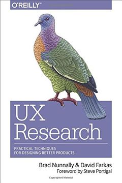 portada UX Research: Practical Techniques for Designing Better Products (en Inglés)