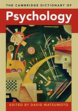 portada The Cambridge Dictionary of Psychology (en Inglés)