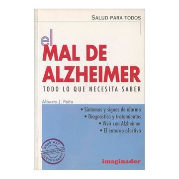 portada El mal de Alzheimer. Todo lo que Necesita Saber (in Spanish)
