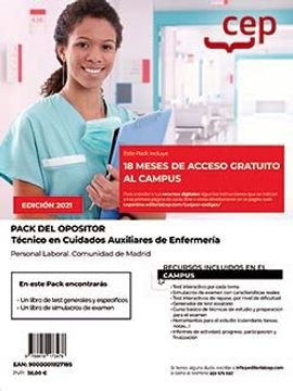 portada Pack Practico Tecnico Cuidados Auxiliares Enfermeria per ma