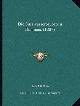 portada Die Susswasserbryozoen Bohmens (1887) (en Alemán)