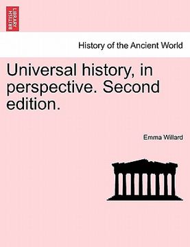 portada universal history, in perspective. second edition.
