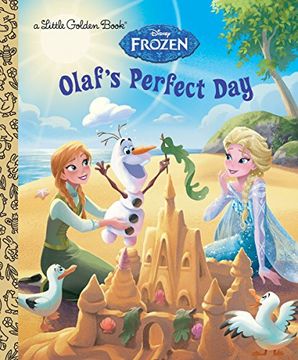 portada Olaf's Perfect day (Disney Frozen) (Little Golden Book) (en Inglés)