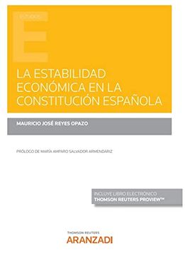 portada La Estabilidad Económica en la Constitución Española (Papel + E-Book) (Monografía)