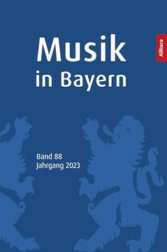 portada Musik in Bayern. Band 88. Jahrgang 2023 (en Alemán)