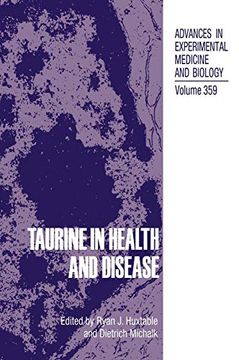 portada Taurine in Health and Disease (en Inglés)