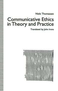 portada Communicative Ethics in Theory and Practice (en Inglés)