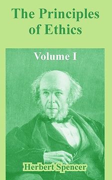 portada the principles of ethics: volume i (en Inglés)