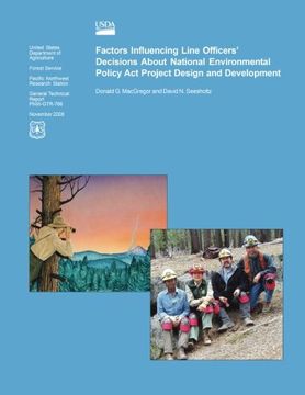 portada Factors Influencing Line Officers? Decisions About National Environmental Policy Act Project Design and Development