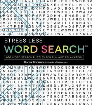 portada Stress Less Word Search: 100 Word Search Puzzles for Fun and Relaxation