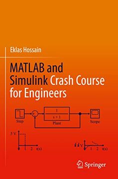 portada Matlab and Simulink Crash Course for Engineers (en Inglés)