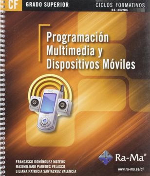 portada Programación Multimedia y Dispositivos Móviles (Grado Superior) (in Spanish)